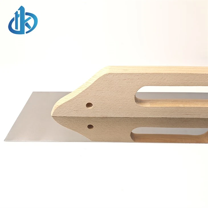 stainless steel long plastering trowel